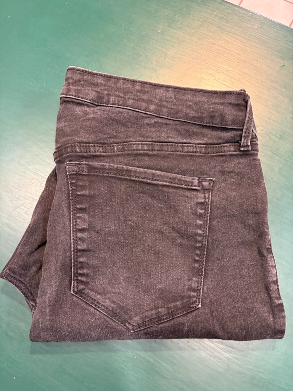 Old Navy Black Skinny Jeans - Washed Look